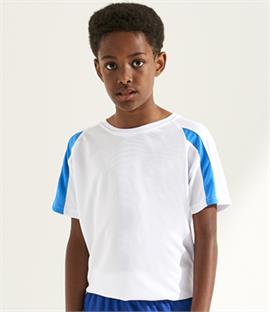 AWDis Kids Contrast Just Cool T-Shirt